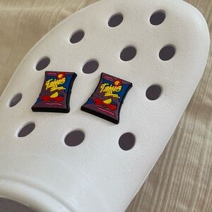 Set of 4 Takis shoe charms NEW IN PACKAGE